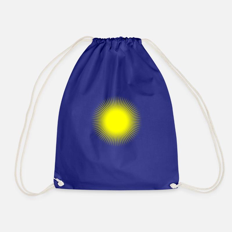Sun July 2022 - Drawstring Bag - royal blue