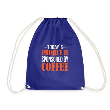 Today´s Project is sponsored by Coffee - Turnbeutel - Königsblau - Vorne
