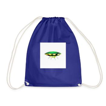 UFO - Drawstring Bag - royal blue - Front