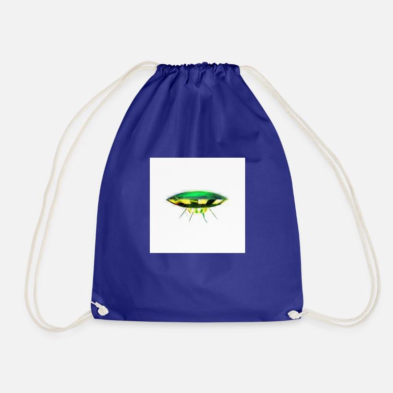UFO - Drawstring Bag - royal blue