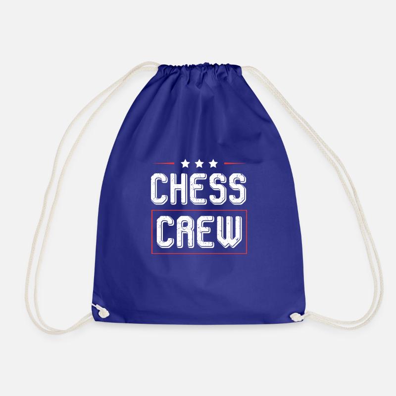 Chess Crew - Turnbeutel - Königsblau