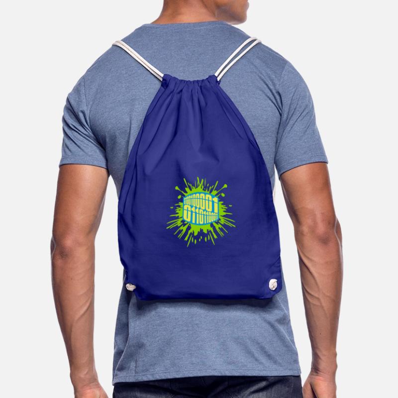 Binary Code Program Language Drawstring Bag