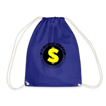 Papier empilé 002 - Sac de sport léger - bleu roi - Devant
