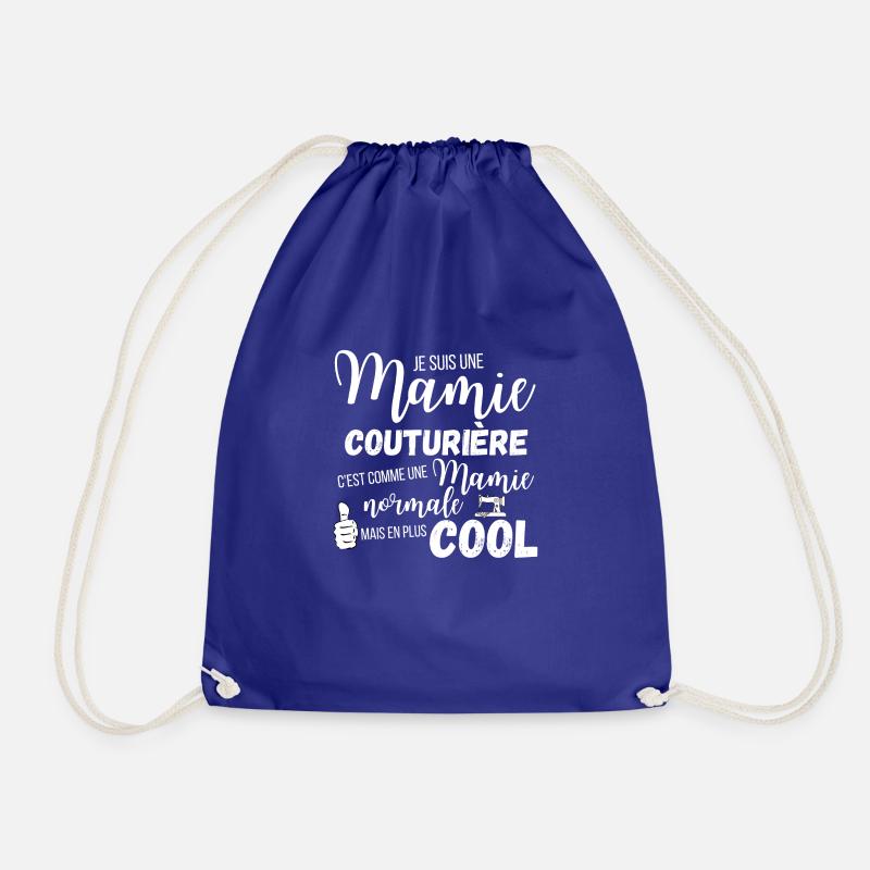 Mamie couturiere - Sac de sport léger - bleu roi