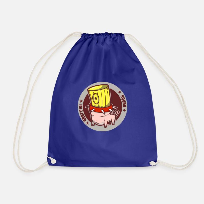 Graffiti Squad 4 - Drawstring Bag - royal blue