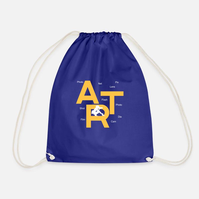 ART Photographer - Drawstring Bag - royal blue