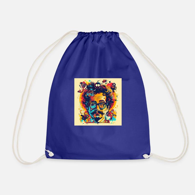 Pop Culture - Drawstring Bag - royal blue