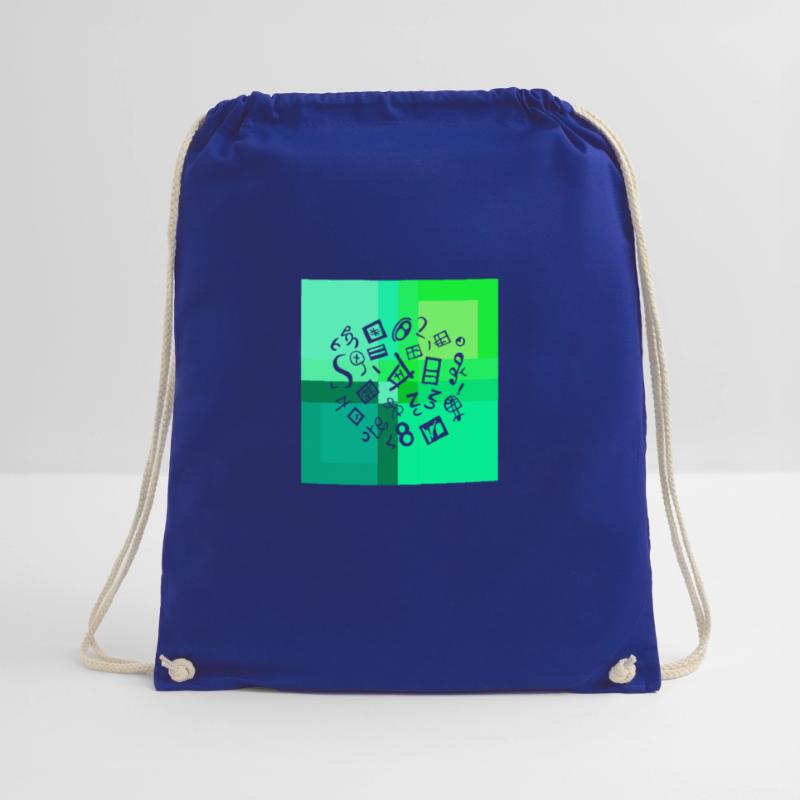 Math arithmetic problems Drawstring Bag