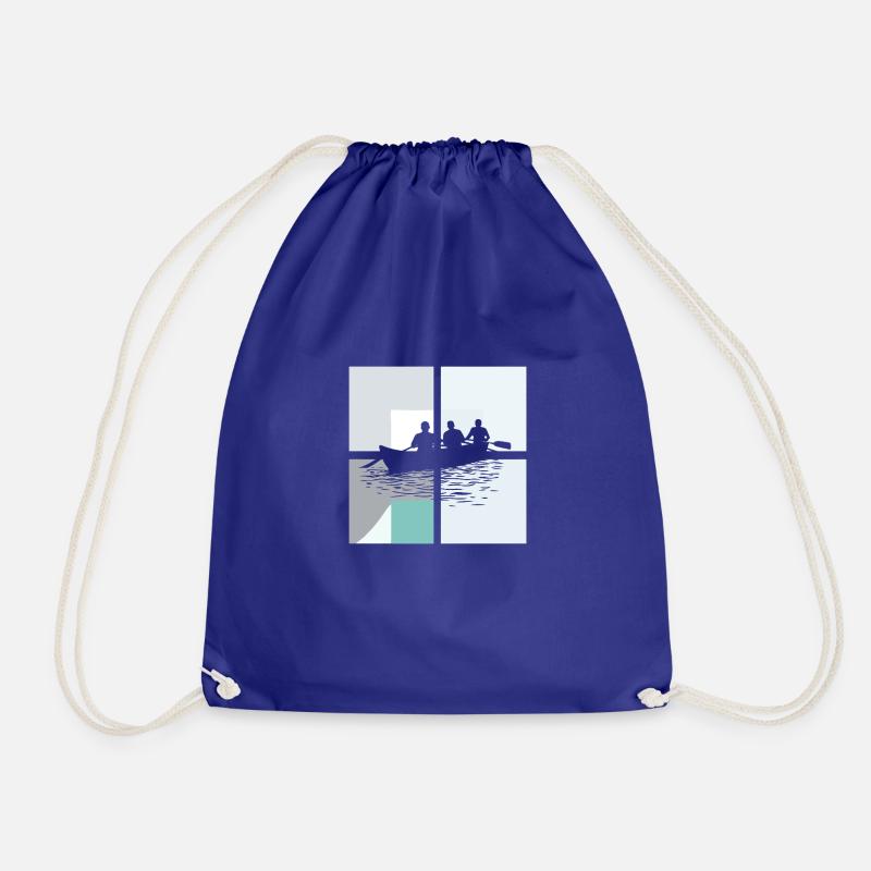 Water Regatta - Drawstring Bag - royal blue