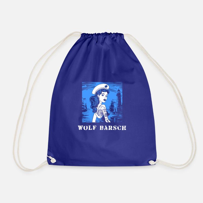 Wolf Barsch 2025 03 - Turnbeutel - Königsblau