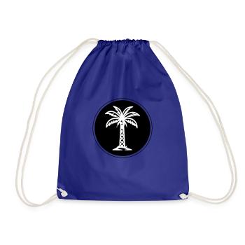 Icône de palmier Icône - Sac de sport léger - bleu roi - Devant