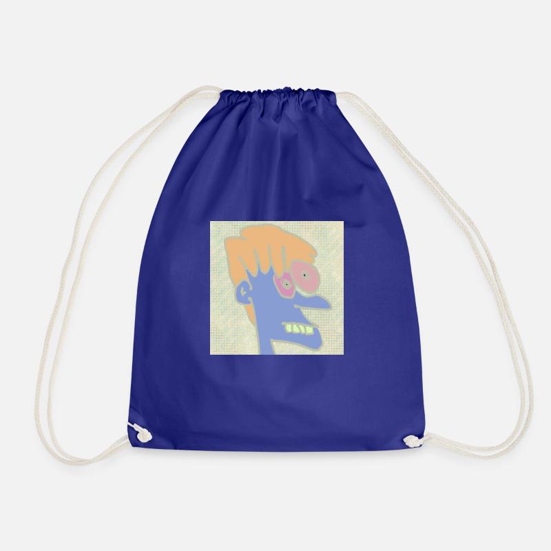 Grizzo - Drawstring Bag - royal blue