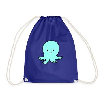 Sourire de poulpe - Sac de sport léger - bleu roi - Devant