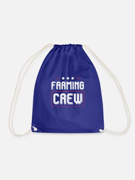 Farming Crew - Turnbeutel - Königsblau