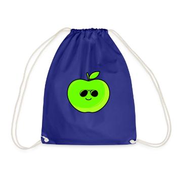 cooler apfel - Turnbeutel - Königsblau - Vorne