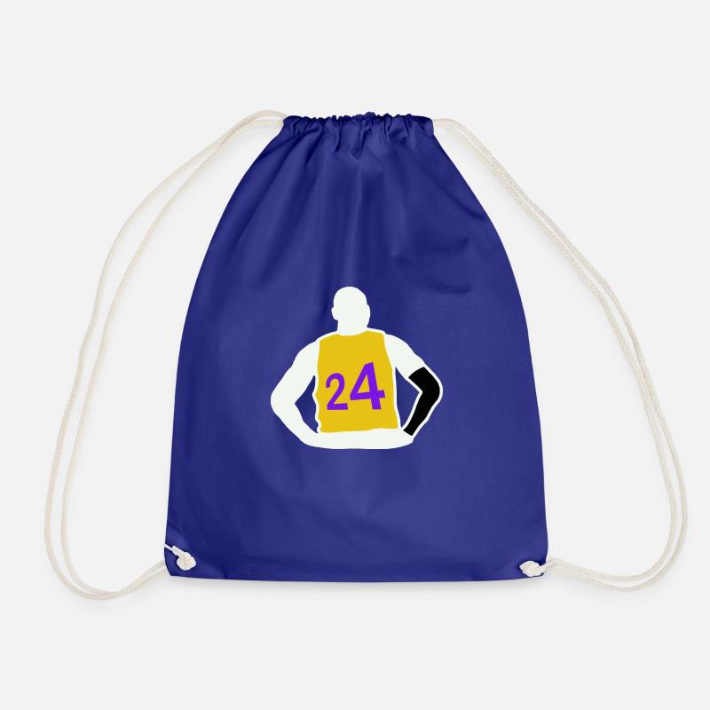 laying - Drawstring Bag - royal blue