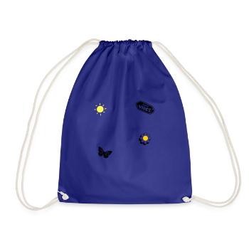 Good Vibes, Skate Style - Sac de sport léger - bleu roi - Devant
