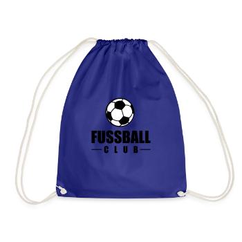 fussball club - Turnbeutel - Königsblau - Vorne