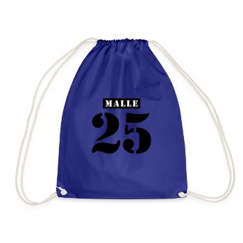 Malle 2025 Holiday - Drawstring Bag - royal blue - Front