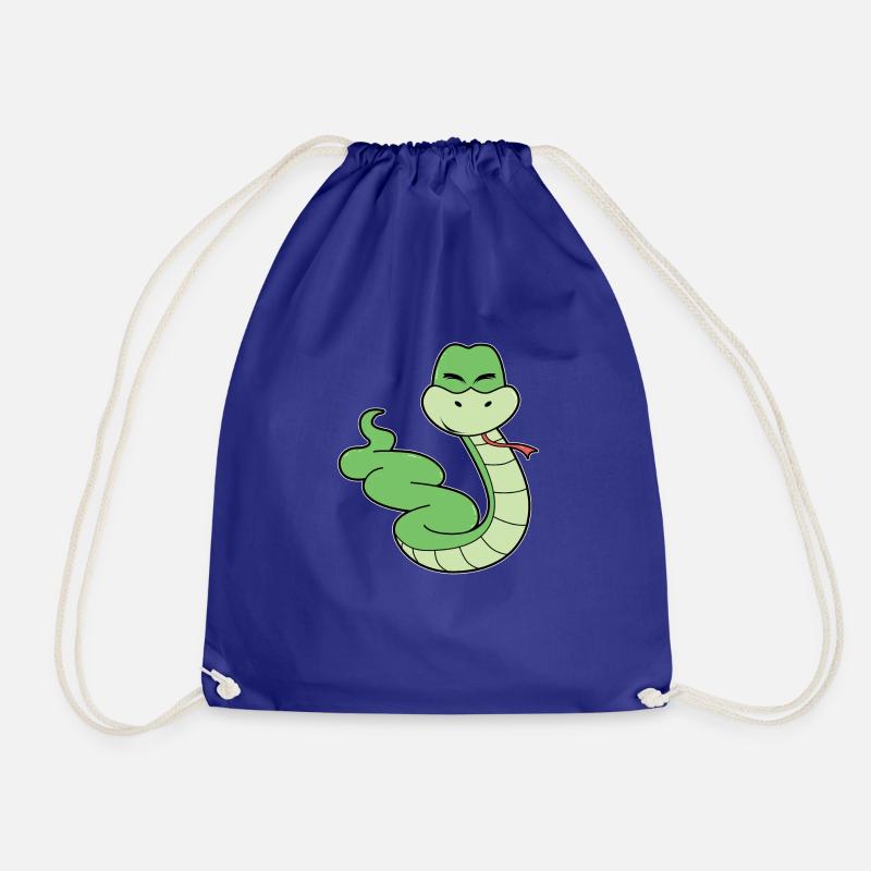 Serpent mignon - Sac de sport léger - bleu roi