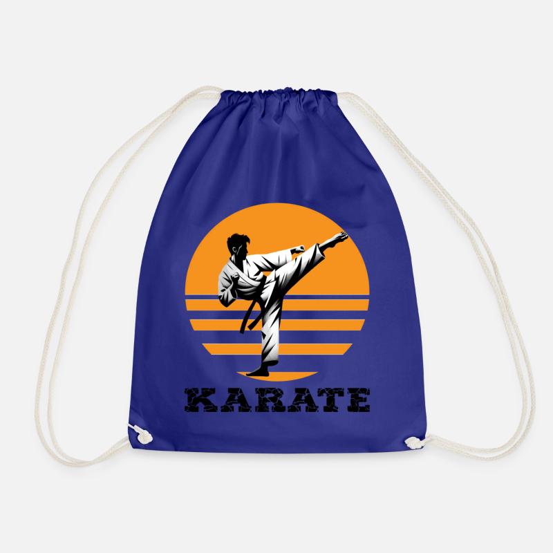 Karate - Turnbeutel - Königsblau