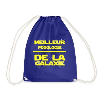 podologue - Sac de sport léger - bleu roi - Devant
