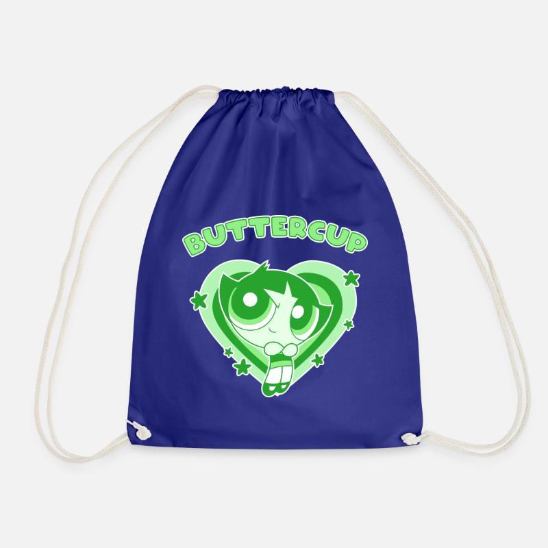 Powerpuff Girls Buttercup - Drawstring Bag - royal blue