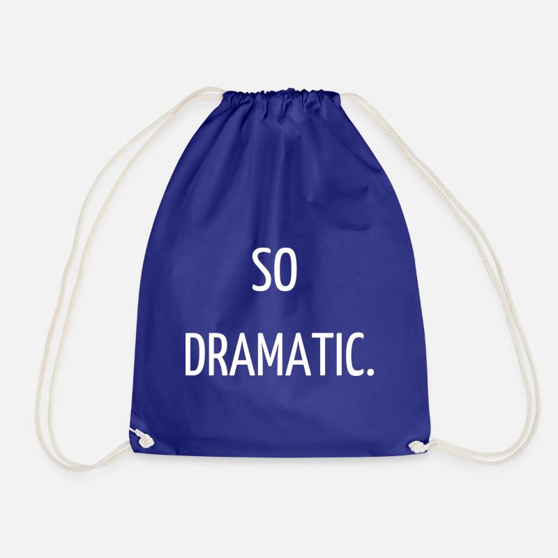 So dramatic. - Sac de sport léger - bleu roi