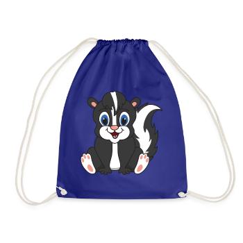 mouffette - Sac de sport léger - bleu roi - Devant