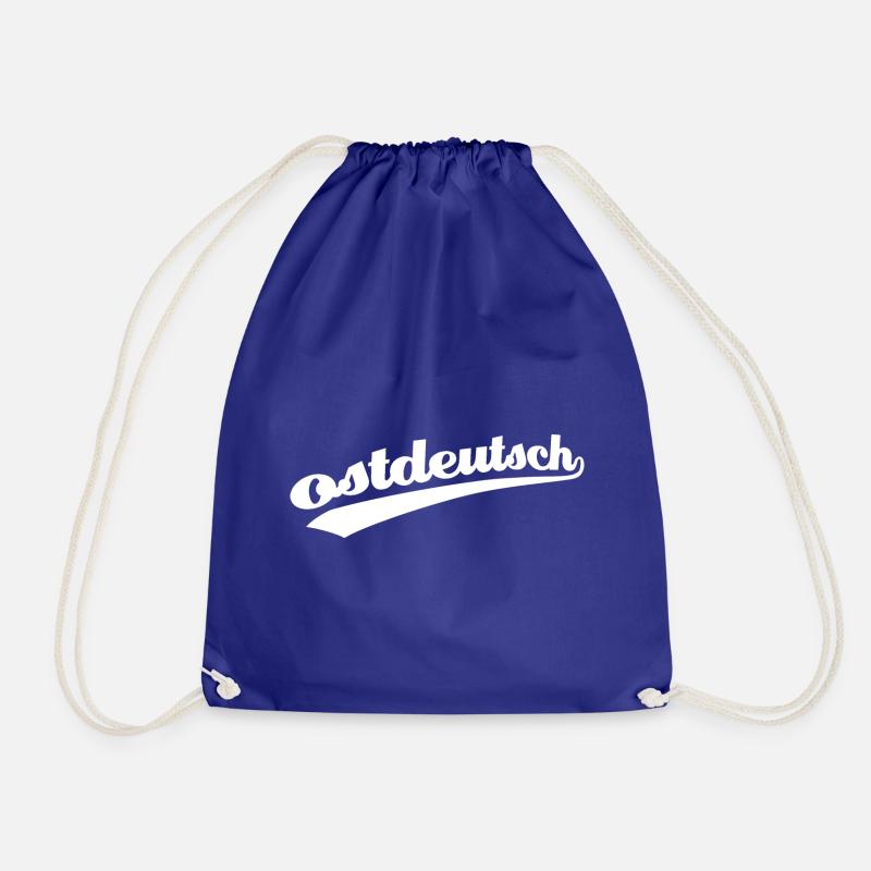 Ostdeutsch DDR Abzeichen - Turnbeutel - Königsblau