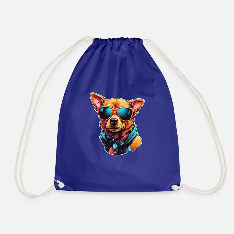 Cool Canine - Turnbeutel - Königsblau