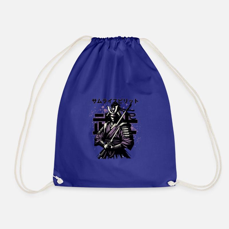 Samurai - Drawstring Bag - royal blue
