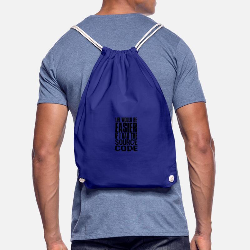 La vie serait plus facile si j’avais le code source - Sac de sport léger