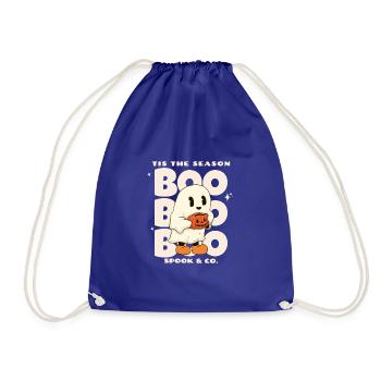 Tis The Season Spook & Co - Drawstring Bag - royal blue - Front