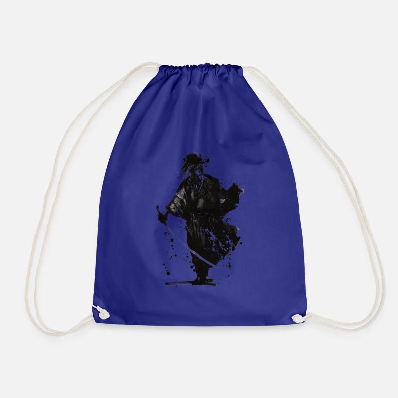 Samurai-Splash - Turnbeutel - Königsblau