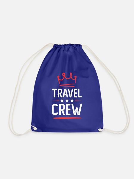 Travel Crew - Turnbeutel - Königsblau