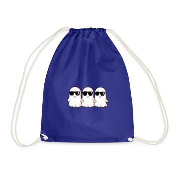 Fantômes Halloween Cool - Sac de sport léger - bleu roi - Devant