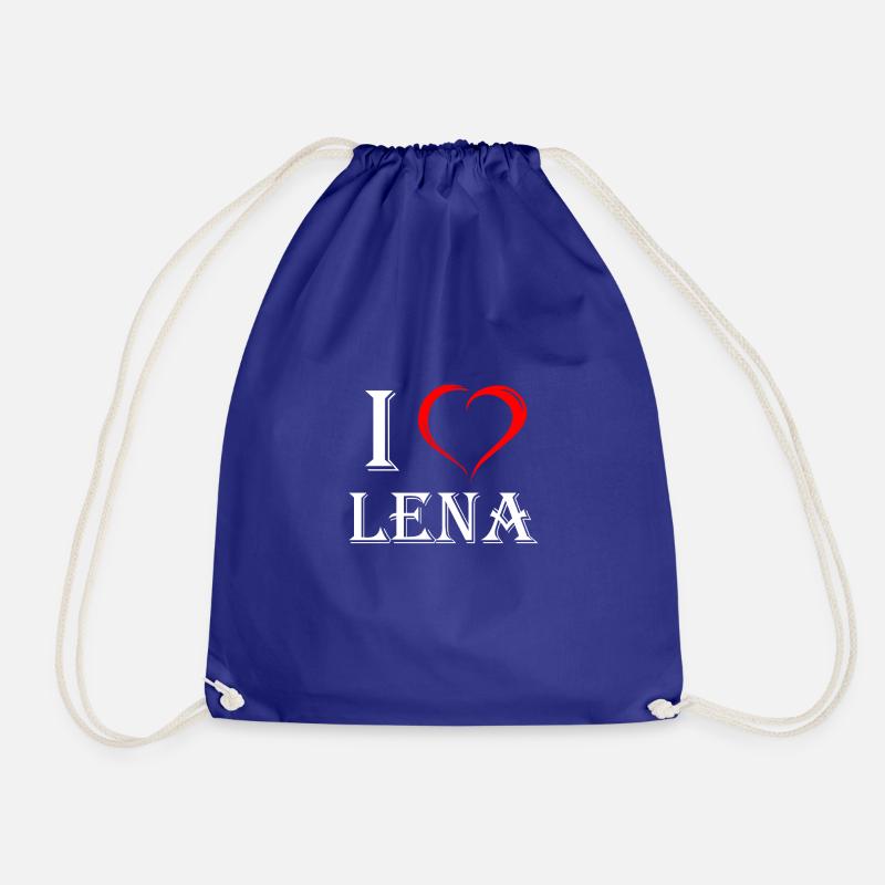 Lena - Turnbeutel - Königsblau