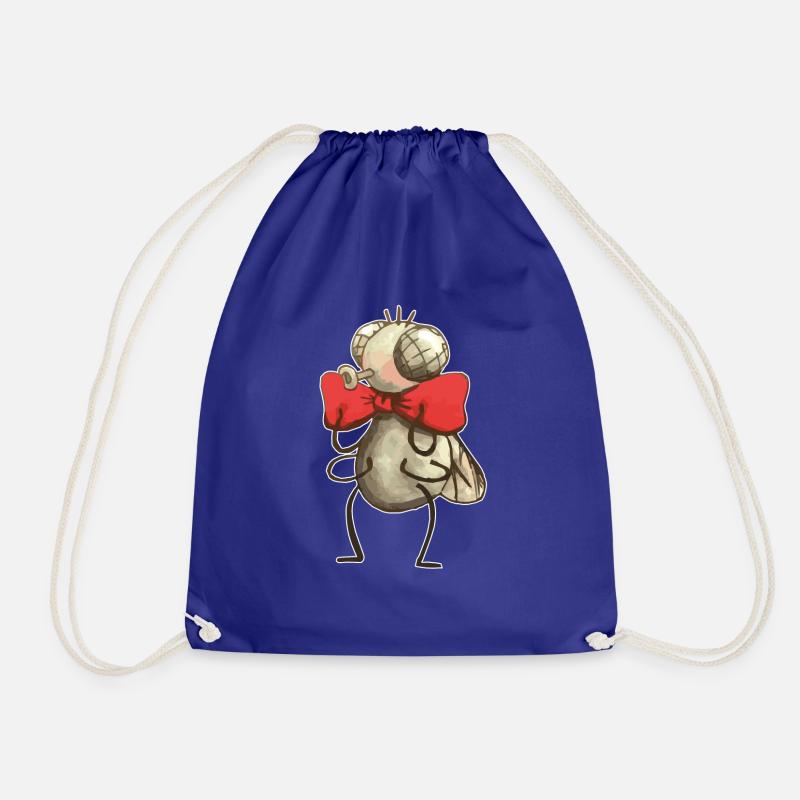 Fly with fly - Drawstring Bag - royal blue