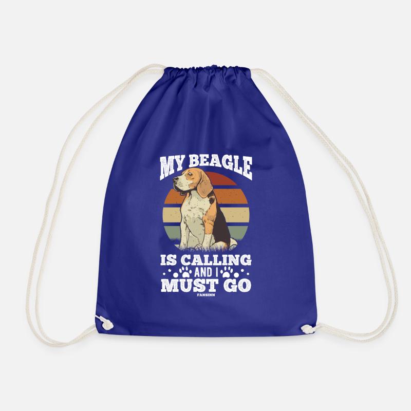 Beagle - Sac de sport léger - bleu roi