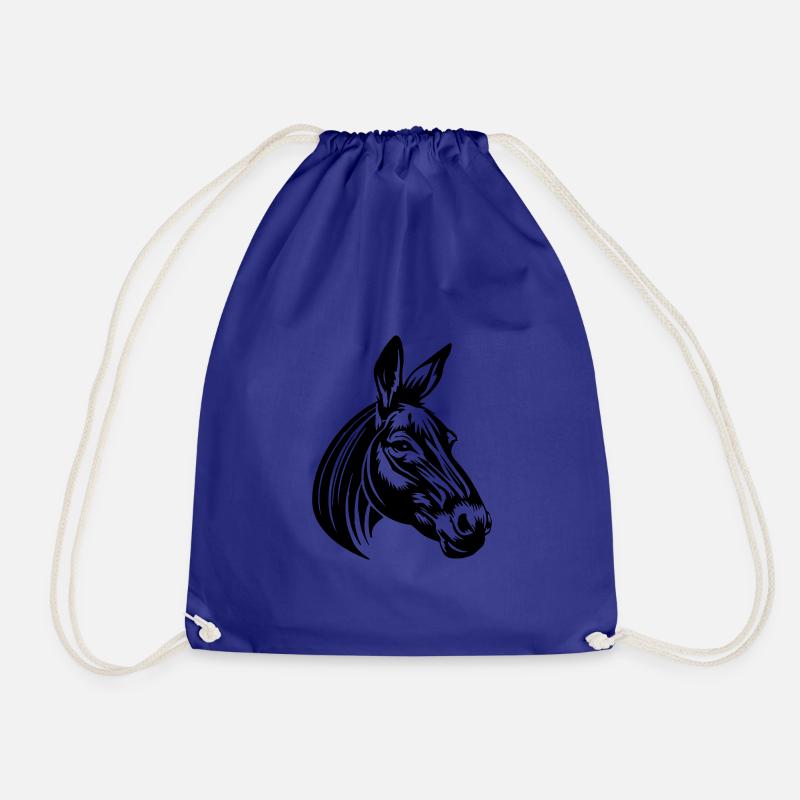 Âne - Sac de sport léger - bleu roi