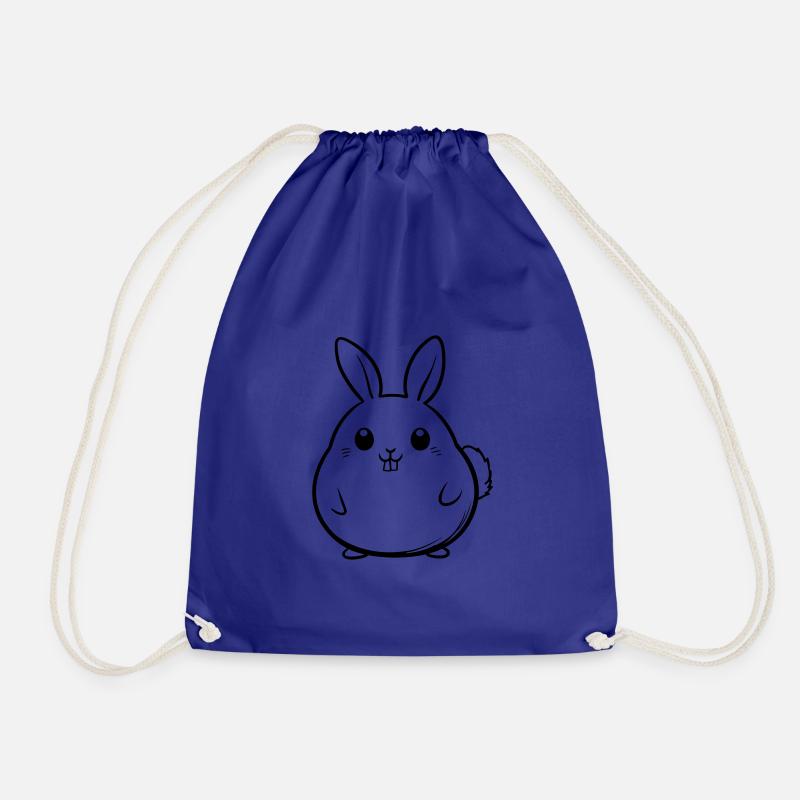 Lustiger Oster Hase - Turnbeutel - Königsblau