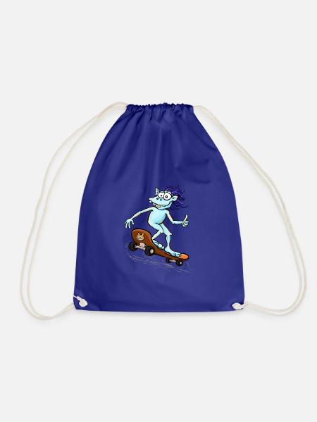 Kobold Skater - Turnbeutel - Königsblau