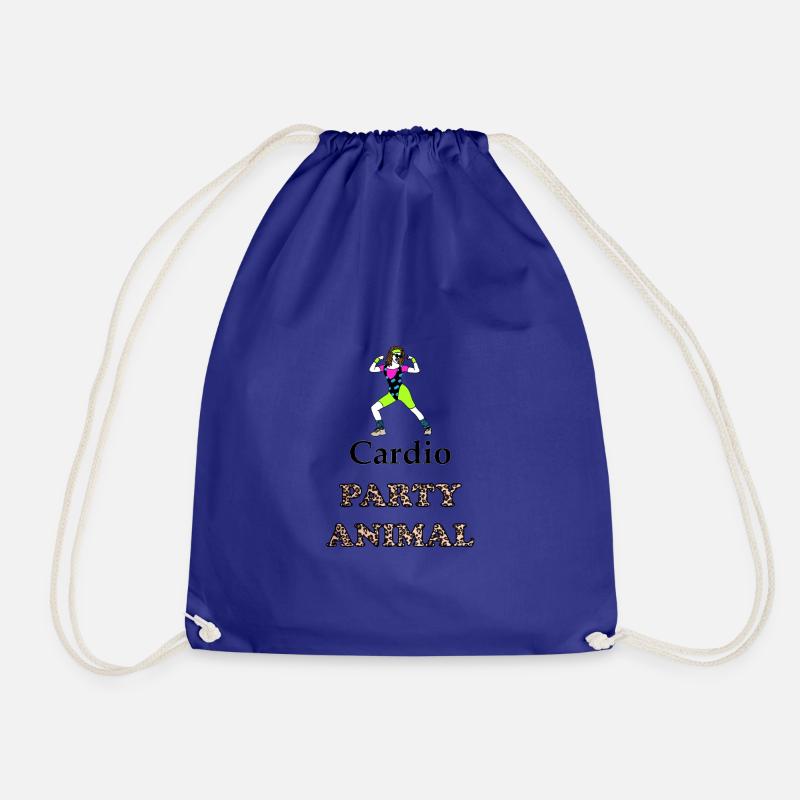 Cardio - Drawstring Bag - royal blue