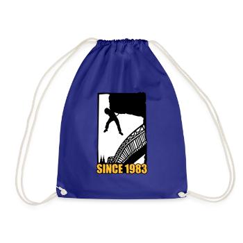 Montez Cologne Hohenzollern pont - Sac de sport léger - bleu roi - Devant