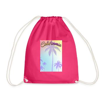 Californie - Sac de sport léger - fuchsia - Devant