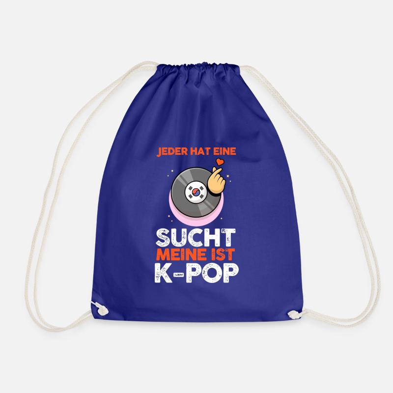 K-pop - Turnbeutel - Königsblau
