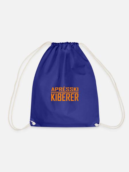 Apres Ski KIBERER - Turnbeutel - Königsblau
