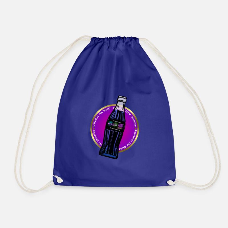 Magic Art Drink - Drawstring Bag - royal blue