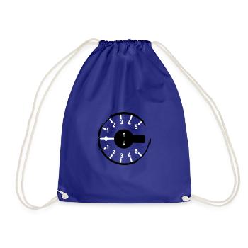 variometer glider glider glider glider - Drawstring Bag - royal blue - Front